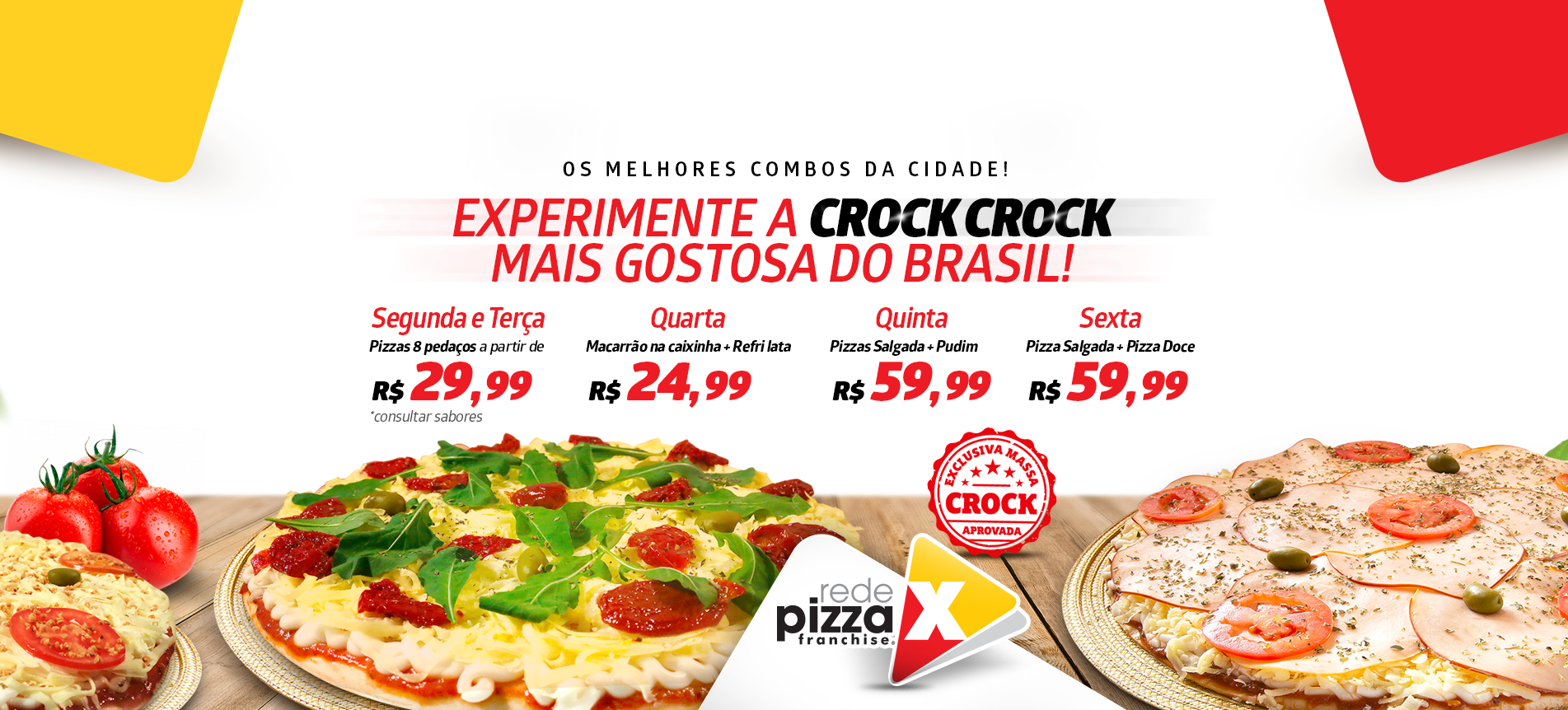 PIZZA, PIZZA, PIZZA E MAIS PIZZA!